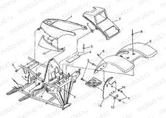 FRONT CAB Magnum 2X4 W967544 (4936033603A005) | FRONT CAB Magnum 2X4 W967544 (4936033603A005)
