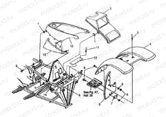 FRONT CAB Magnum 6X6 - W968744 and Magnum 6X6 Swedish - S968744 (4936073607A005) | FRONT CAB Magnum 6X6 - W968744 and Magnum 6X6 Swedish - S968744 (4936073607A005)