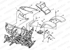 FRONT CAB - S98AC42E (4945214521A005) | FRONT CAB - S98AC42E (4945214521A005)