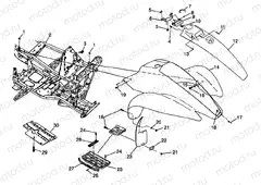 FRONT CAB Sport 400L W98BA38C (4947234723A005) | FRONT CAB Sport 400L W98BA38C (4947234723A005)