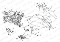 FRONT CAB Trail Blazer W98BA25C (4945464546A005) | FRONT CAB Trail Blazer W98BA25C (4945464546A005)