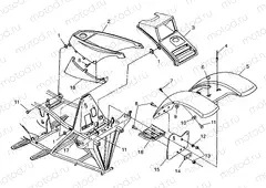 FRONT CAB Trail Boss W98AA25C (4945314531A005) | FRONT CAB Trail Boss W98AA25C (4945314531A005)