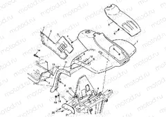 FRONT CAB - W98CH50AB (4945714571a007) | FRONT CAB - W98CH50AB (4945714571a007)