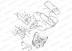 FRONT CAB XPRESS 300 W969530 and XPRESS 400 W969540 (4935923592A006) | FRONT CAB XPRESS 300 W969530 and XPRESS 400 W969540 (4935923592A006)