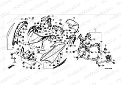 FRONT COWL FOR NHB73M & R381C
