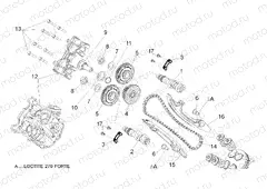 Front cylinder timing system