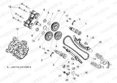 Front cylinder timing system