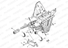 FRONT DRIVE ASSEMBLY 4X4 250 W938127 (4924042404010A) | FRONT DRIVE ASSEMBLY 4X4 250 W938127 (4924042404010A)