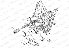 FRONT DRIVE ASSEMBLY 6X6 350L W938739 (4924062406012A) | FRONT DRIVE ASSEMBLY 6X6 350L W938739 (4924062406012A)