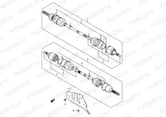 FRONT DRIVE SHAFT