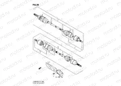 FRONT DRIVE SHAFT