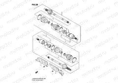 FRONT DRIVE SHAFT
