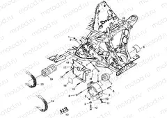 FRONT DRIVE XPLORER 400L W98CC38C (4945414541B002) | FRONT DRIVE XPLORER 400L W98CC38C (4945414541B002)