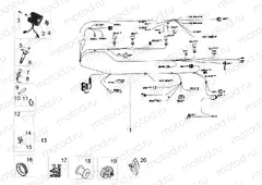 Front electrical system