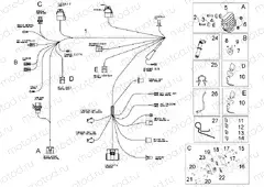 Front electrical system