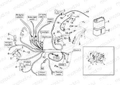Front electrical system