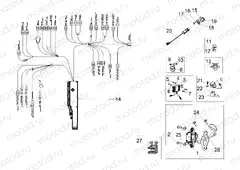 Front electrical system