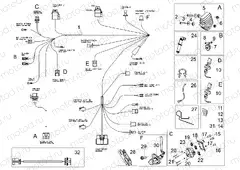 Front electrical system