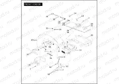 FRONT FENDER, BUMPER ASSEMBLY
