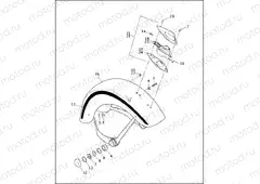 FRONT FENDER - FLSTS