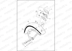 FRONT FENDER - FLSTS