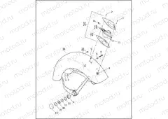 FRONT FENDER - FLSTS/I