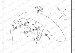 FRONT FENDER - FXSTS/B