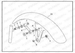 FRONT FENDER - FXSTS/I