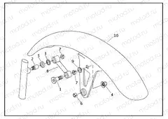 FRONT FENDER - FXSTS/I