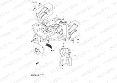 FRONT FENDER (LT-A750XZL1 P33)