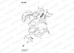 FRONT FENDER (MODEL K6 E4)