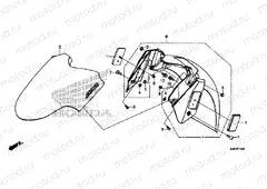 FRONT FENDER (NSS125ADK)