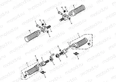 Front Footrests & Mountings