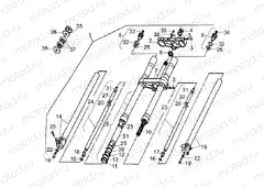 Front fork 1998