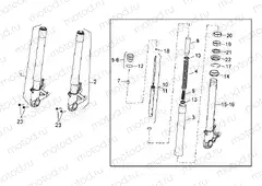 Front fork