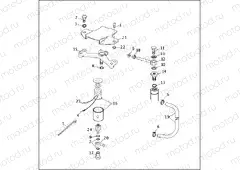 FRONT FORK AIR CONTROL - FXRT, FXRS-SP & FXRS-CON