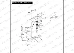 FRONT FORK - BRACKETS