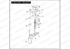 FRONT FORK - BRACKETS
