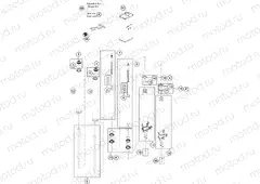 FRONT FORK DISASSEMBLED