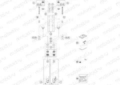 FRONT FORK DISASSEMBLED|Frame|01
