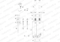 FRONT FORK DISASSEMBLED|Frame|01