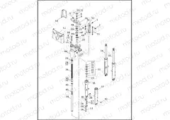 FRONT FORK - FLSTC & FLSTF (2 OF 2)
