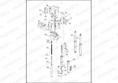 FRONT FORK - FLSTC/I & FLSTF/I (1 OF 2)