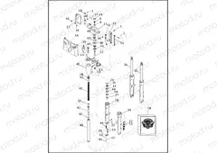 FRONT FORK - FLSTC/I & FLSTF/I (2 OF 2)