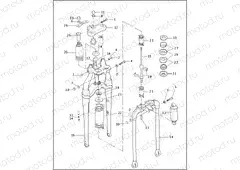 FRONT FORK - FLSTS/I