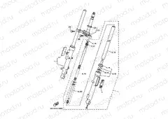FRONT FORK FOR DISK BRAKE
