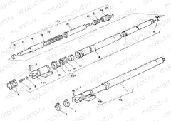 FRONT FORK » FRONT SUSPENSION