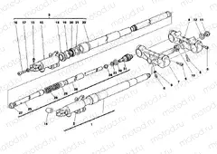 FRONT FORK » FRONT SUSPENSION