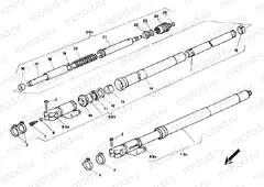 FRONT FORK » FRONT SUSPENSION