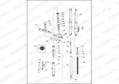FRONT FORK - FXST & FXSTB
